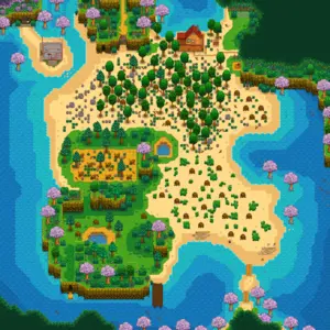 Beach Farm Map