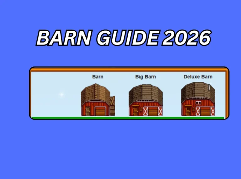barn GUIDE 2026